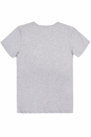 T-shirt with a print and logo, zdjęcie 2 T-shirt with a print and logo od Gucci Kids